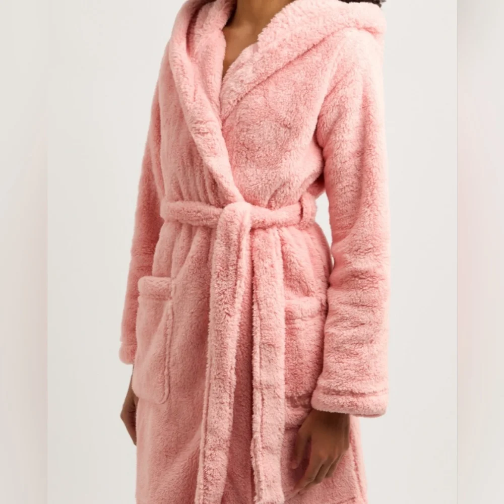 UGG NWT Extra Warmth Comfy Cuddly Plush Fleece Robe - Picture 3 of 9